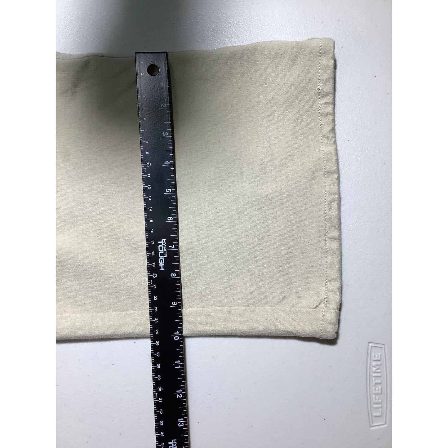 Quaker Factory Women’s Pants Size 18W — Light Khaki, Wide Leg, Dream Jeannes