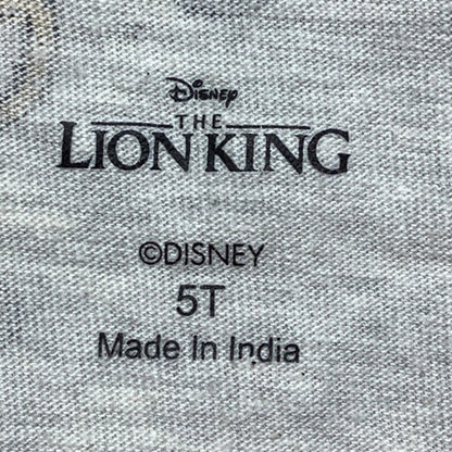 Disney The Lion King Simba Polo Size 5T — Graphic Print, Future King, Casual
