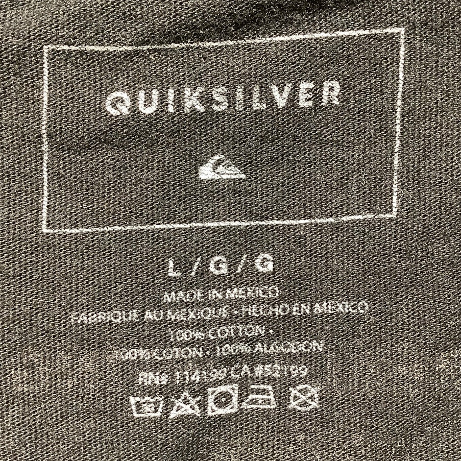 Quiksilver Surf Graphic T-Shirt Black Kids Large — Skate, Surf, Casual