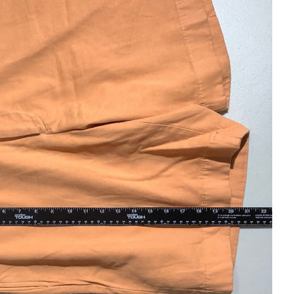 Scott Barber Orange Cotton Chino Shorts Men’s 34 — Preppy, Golf, Coastal