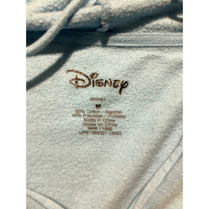 Disney Lilo & Stitch Zip-Up Hoodie Women's Size M— Graphic, Cozy, Casual