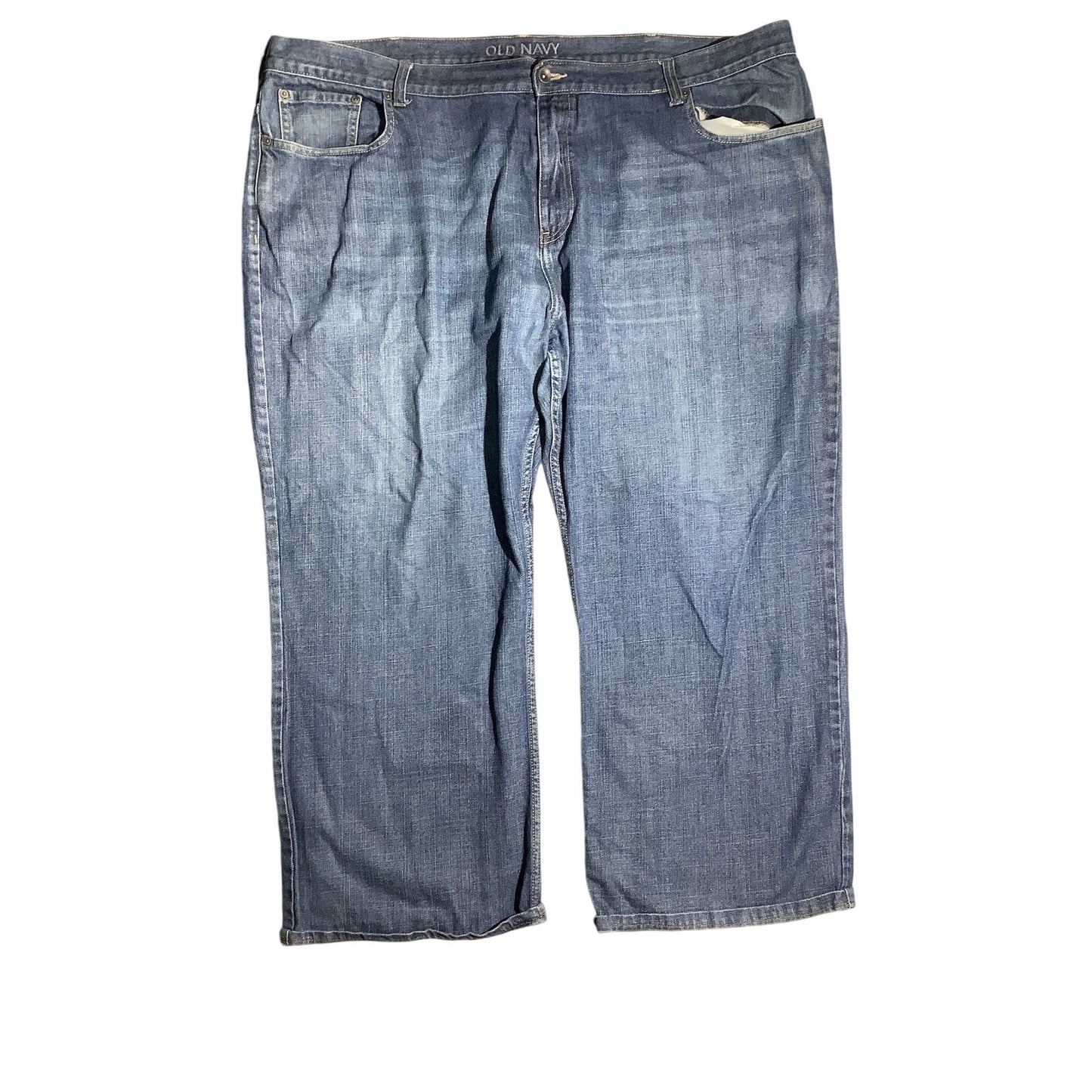 Old Navy Loose Fit Jeans Men’s Size 48W 32L Blue— Relaxed, Casual, Classic