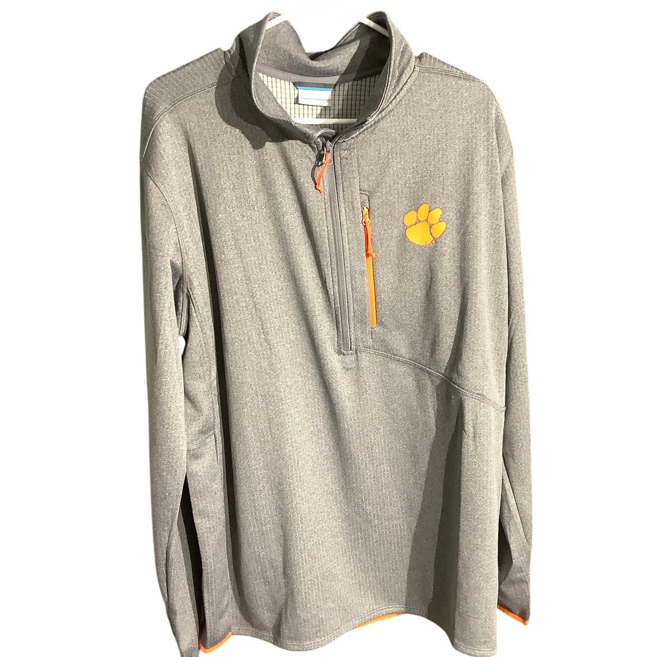 Columbia Clemson Tigers Omni-Wick Pullover Men’s XL — Collegiate, Golf, Athletic