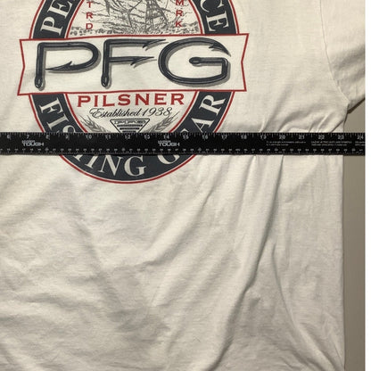 Columbia PFG Men’s XXL Pilsner Crewneck T-Shirt — Fishing, Coastal, Casual