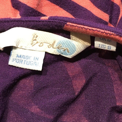 Boden Tropical Fern Print Dress Size 8 - Boho, Feminine, Resort