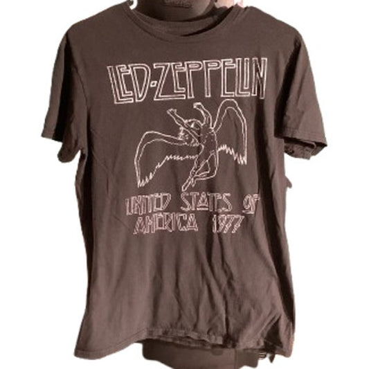 Led Zeppelin 1977 Tour T-Shirt Men’s Size M – Band, Graphic, Vintage Style
