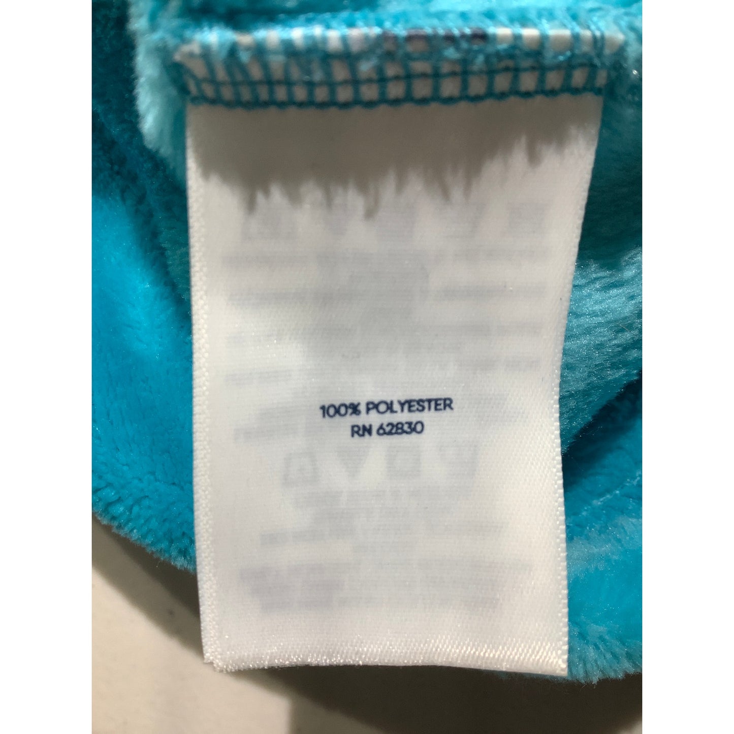 Lands’ End Fleece Vest, Teal, Kids LG 10–12 — Cozy, Full Zip, Comfy