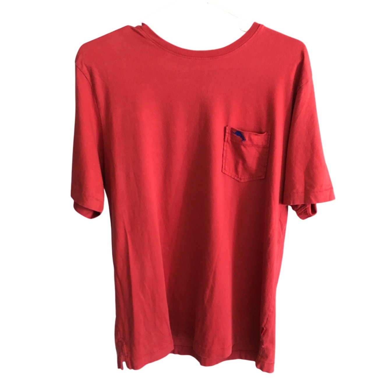 Tommy Bahama Red Pocket T-Shirt Size S - Casual, Classic, Relaxed