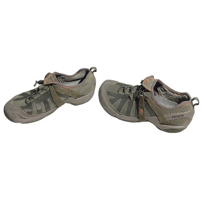 Teva Women’s Water Shoes Size 7.5 — Green, Brown, Sunkosi