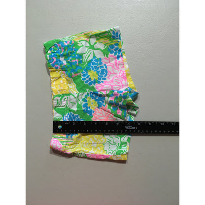 Lilly Pulitzer Tropical Floral Cotton Shorts Size 3 - Preppy, Vibrant, Resort