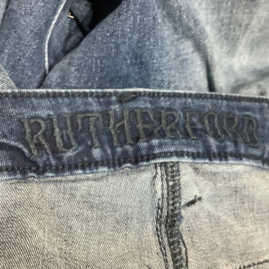 Rutherford Slim Straight Fit Distressed Jeans 38 - Vintage, Casual, Streetwear