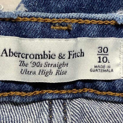 Abercrombie & Fitch 90’s Straight Jeans Women’s 30 – Vintage, Raw Hem, Classic