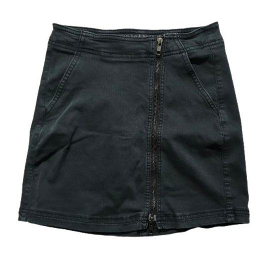 American Eagle Light Black Mini Skirt Size 0 - Y2K, Edgy, Casual