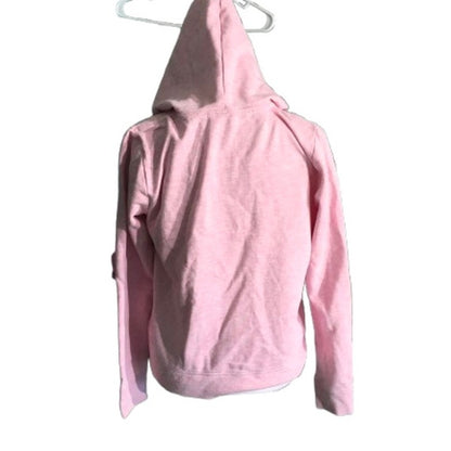 Crewcuts Pink Zip Hoodie Child XL (12-14) – Preppy, Minimalist, Comfy