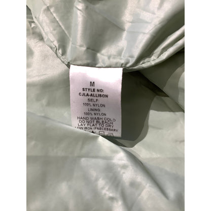 Carly Jean Light Green Button-Up Shirt Jacket M – Minimalist, Preppy, Streetwear