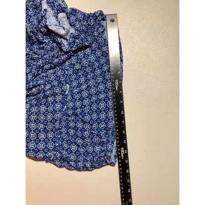 Cotton Candy Paisley Print Ruffled Shorts Women’s Size S— Boho, Festival, Summer