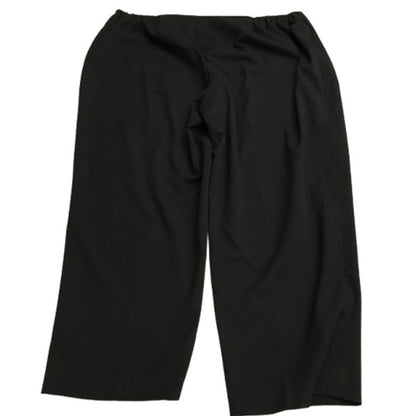 Talbots Classic Fit Black Stretch Pants 24W Minimalist, Office Siren, Versatile