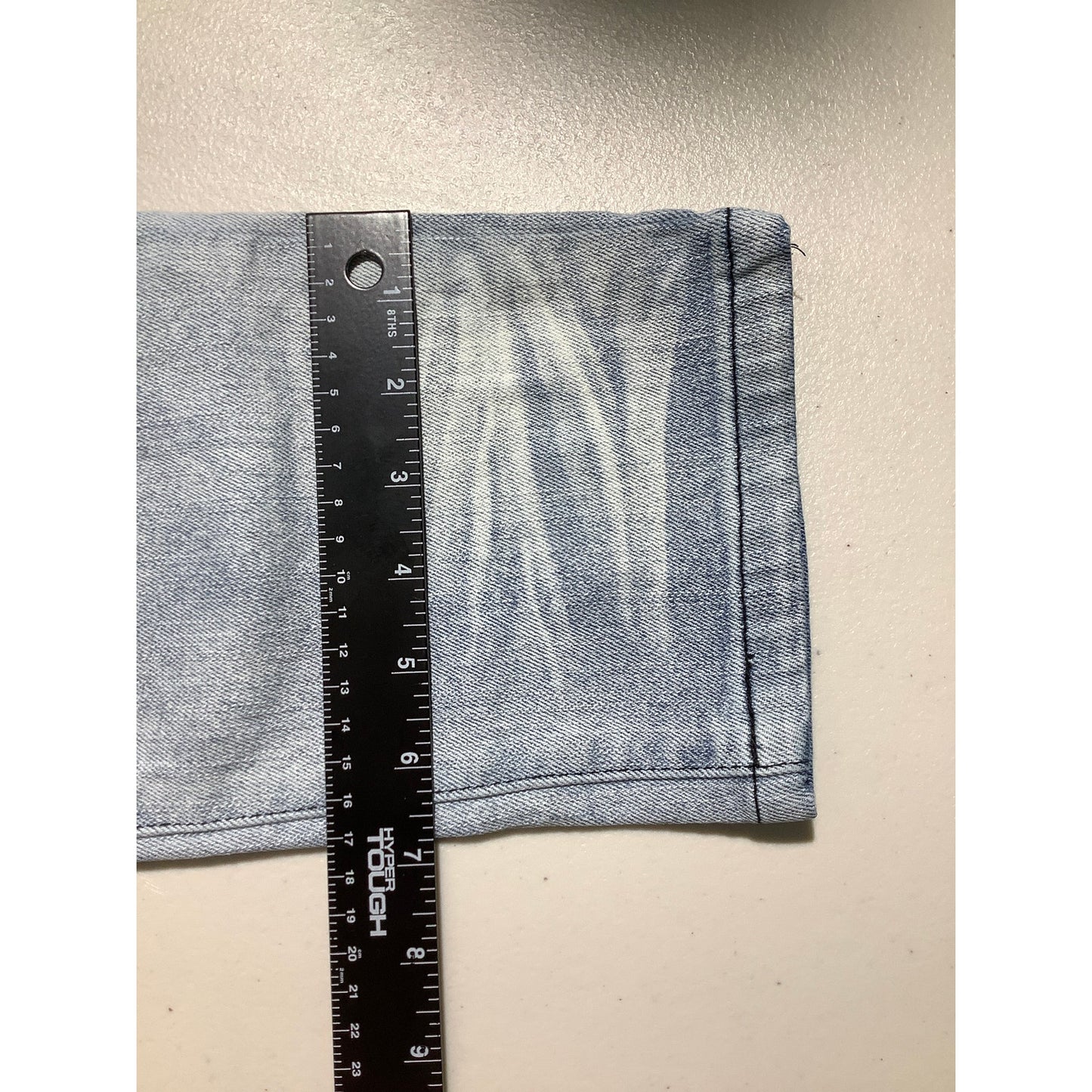 Rue 21 Acid Wash Jeans Men’s Size 34W x 34L – Distressed, Moto, Slim Taper