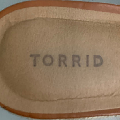 Torrid Wedge Sandals Women’s Size 11WW – Strappy, Comfort, Summer