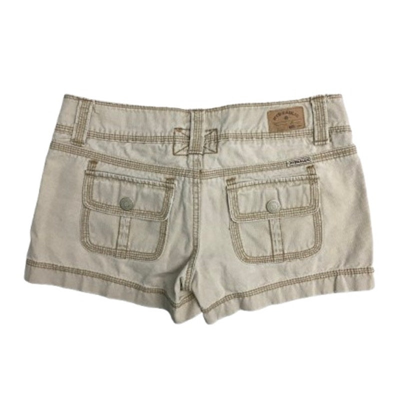 Hydraulic Light Brown Cargo Shorts Size 3/4 - Y2K, Streetwear, Casual