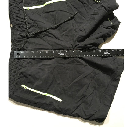 American Eagle Black Neon Green Shorts Size SM - Streetwear, Athleisure, Sporty
