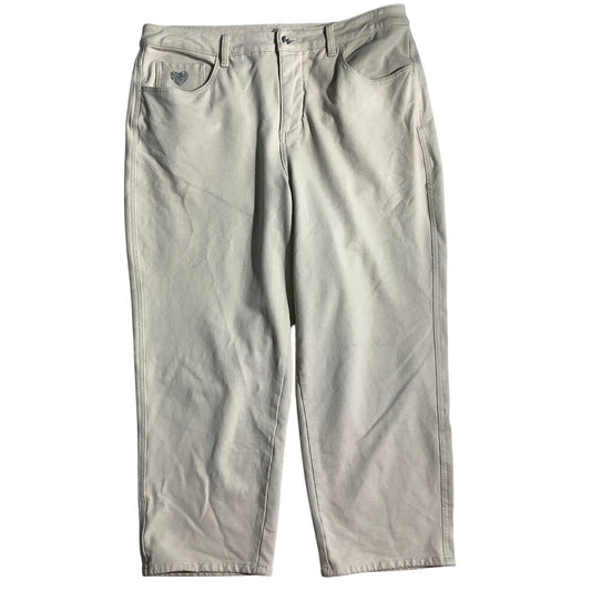 Quacker Factory Dream Jeannes Capris Women’s Size 12 – Soft, Casual, Comfortable