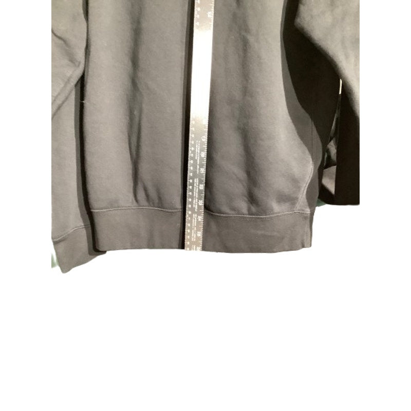 Nike Just Do It Hoodie Men’s Small Black Full Zip— Streetwear, Athleisure, Sport