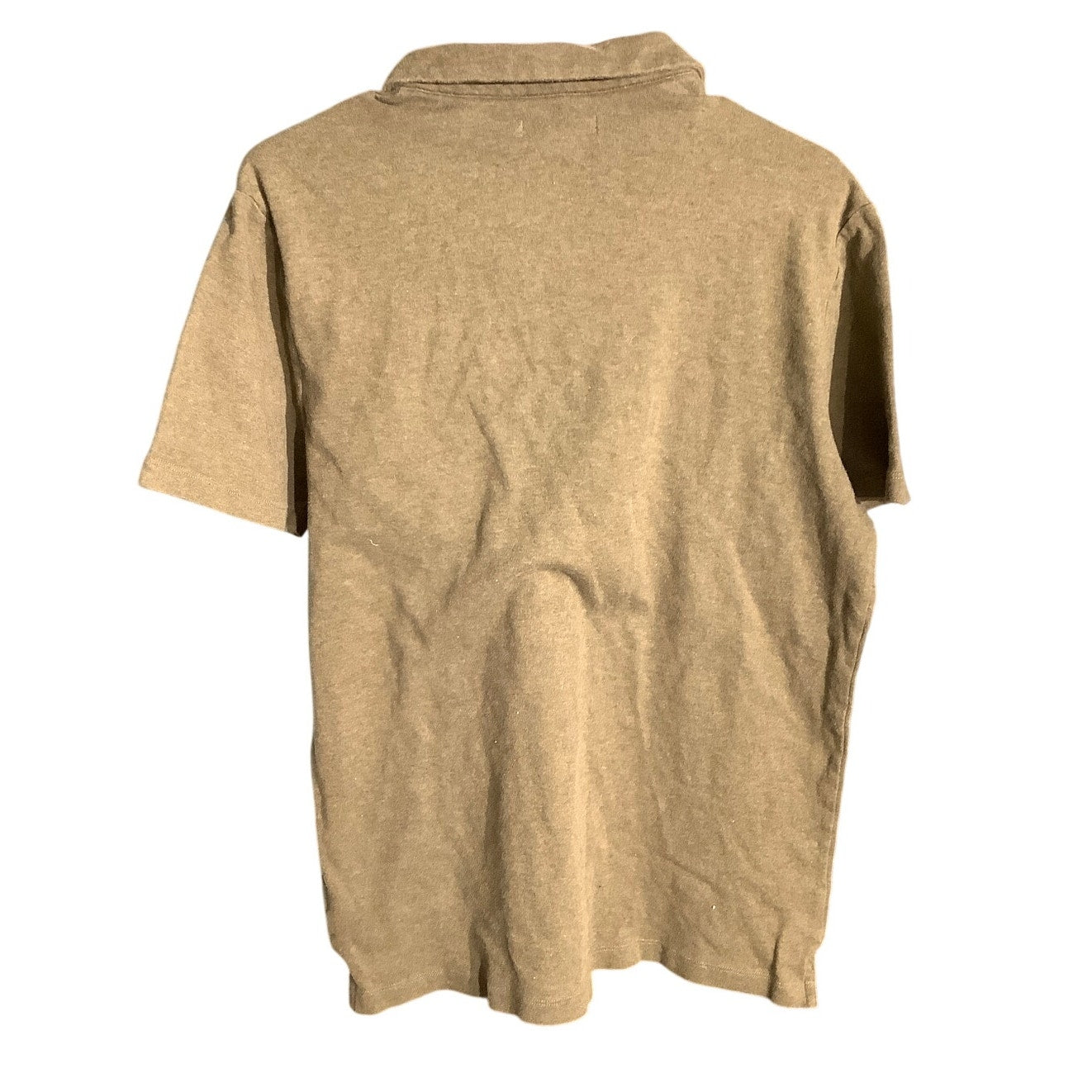 Banana Republic Olive Green Polo Shirt 100% Cotton Kids L— Classic, Casual, Soft