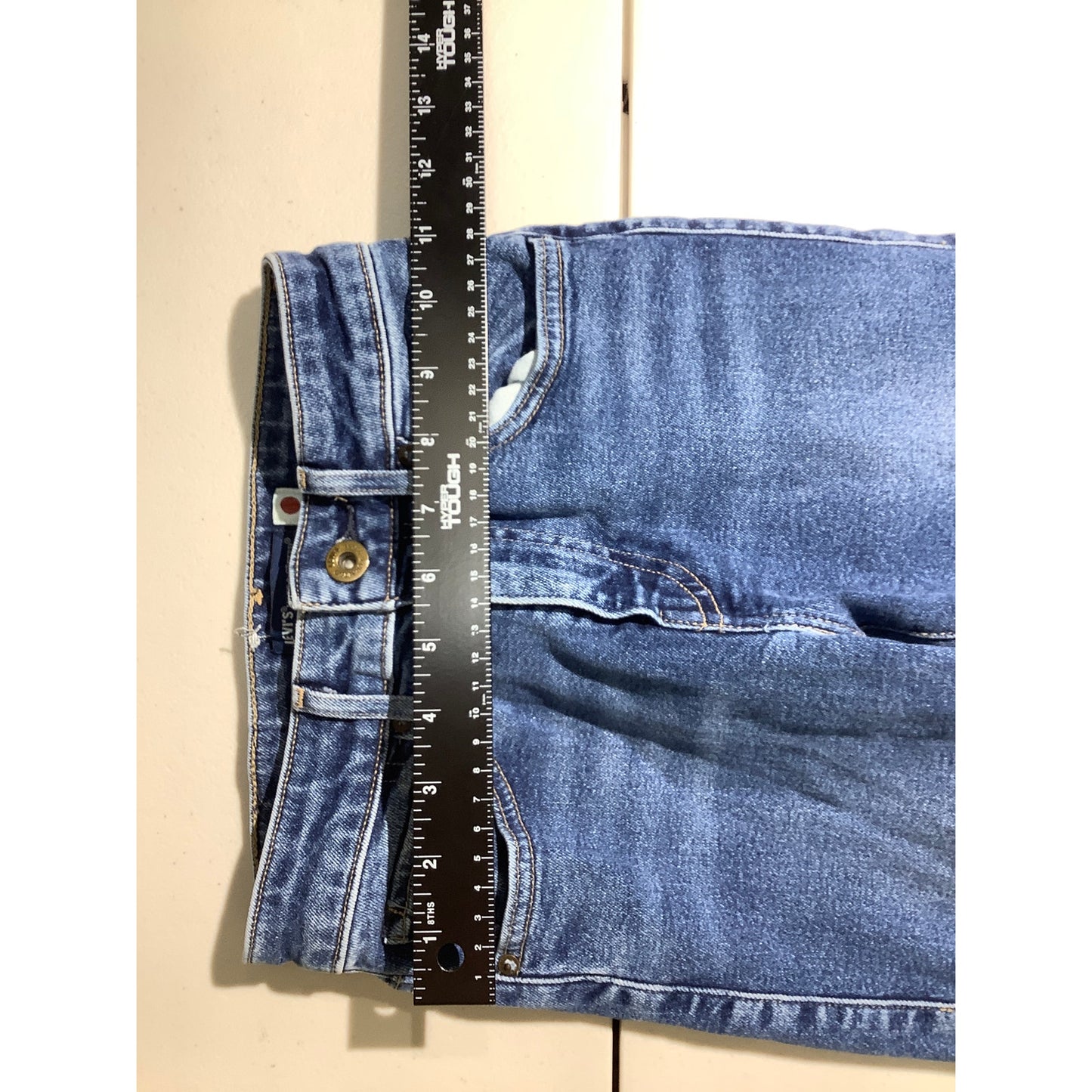 Levi’s 721 High Rise Skinny Jeans Denim Blue 24W 30L —Stretch, Slim Fit, Classic