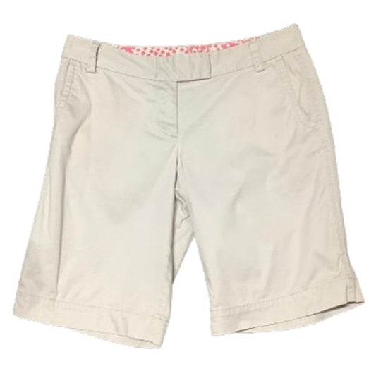 J.Crew Khaki City Fit Shorts - Size 4 - Classic, Minimalist, Preppy