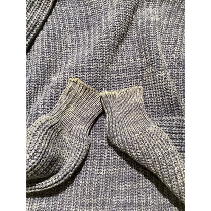 L.L. Bean Vintage Blue Cotton Sweater Men XL Tall — 90s, Outdoor, Classic