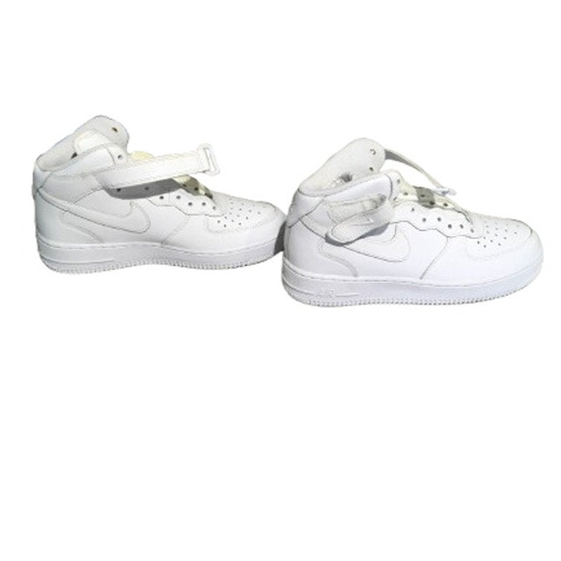 Nike Air Force 1 White Sneakers Size 6.5Y - Streetwear, Classic, Sporty