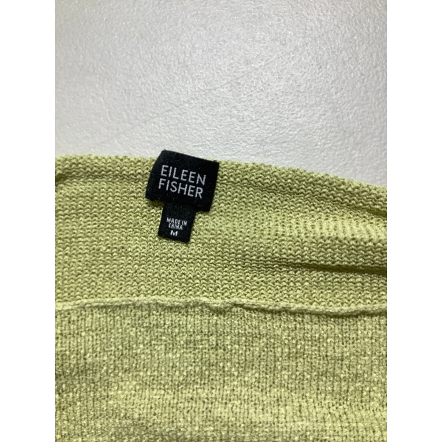 Eileen Fisher Silk Top Women’s Size M – Minimalist, Lightweight, Long Sleeve