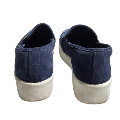Clarks Layton Striped Slip-On Sneakers Women’s 7.5 — Casual, Travel, Coastal