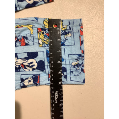 Disney Light Blue Character Pajama Set Infant Size 18M —Cartoon, Sleepwear, Cozy