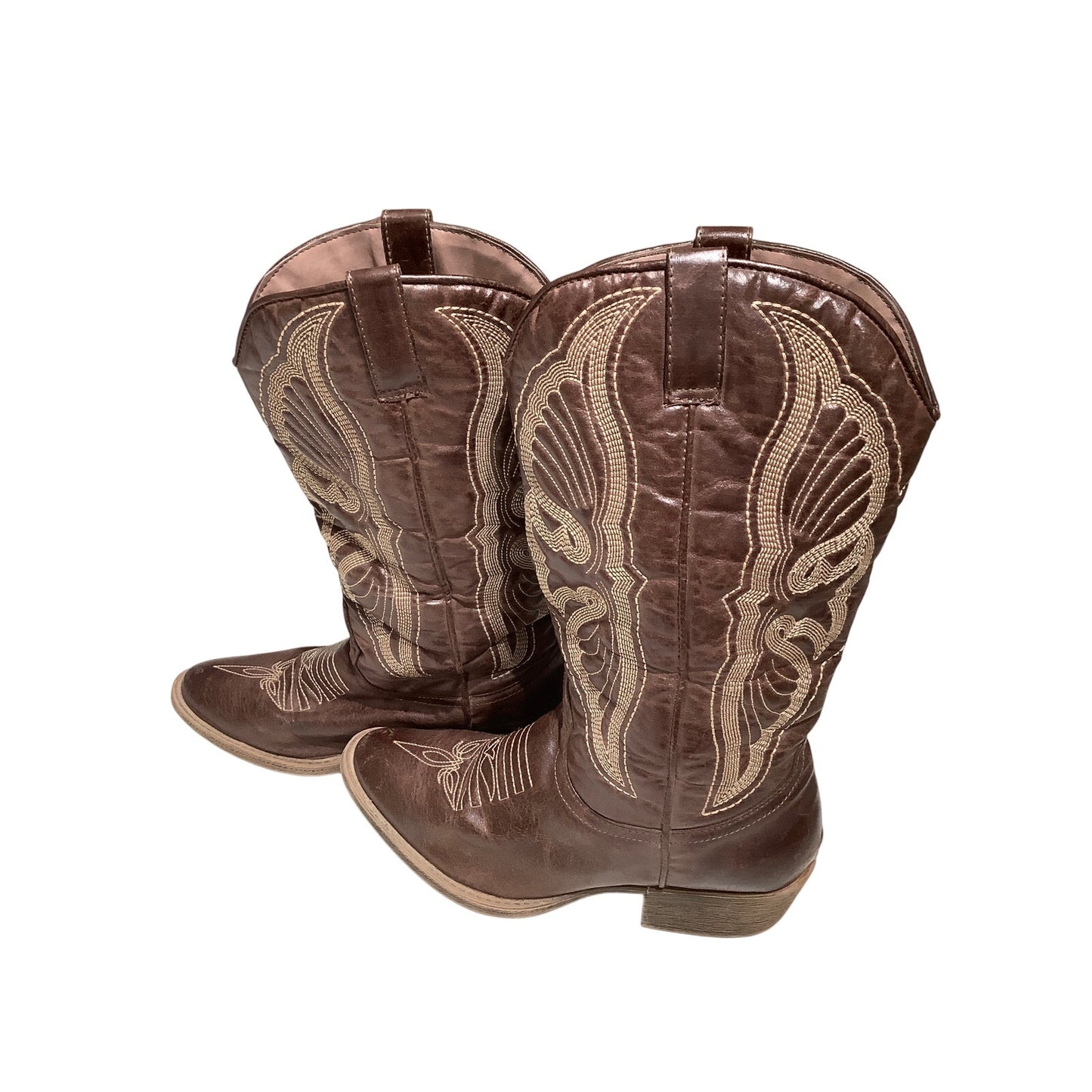 Chance Cowboy Boots Size 8 - Western, Embroidered, Stylish