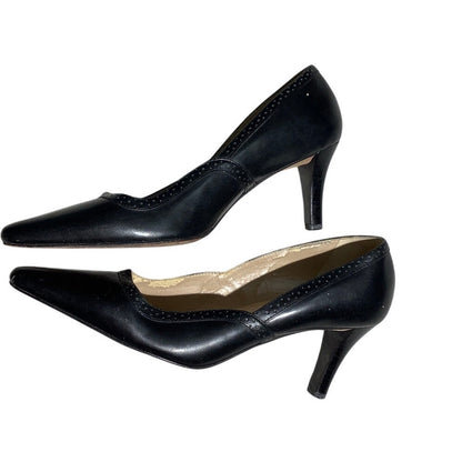 Lauren Ralph Lauren Lynden Wingtip Pumps Women Size 6 — Classic, Office, Preppy