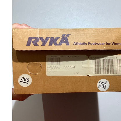 Ryka White Leather Walking Sneakers Women’s 11W — Athletic, Classic, Comfort
