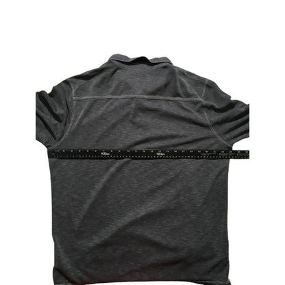 Tommy Bahama Charcoal Gray Polo Size L - Classic, Casual, Relaxed