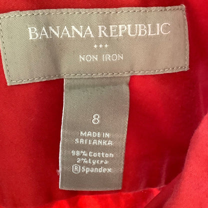 Banana Republic Button Front Blouse Women’s Size 8 — Classic, Career, Casual