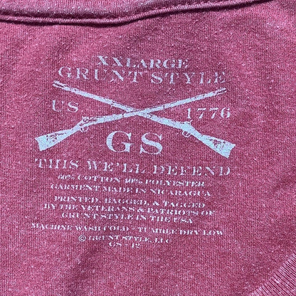 Grunt Style Whiskey Tango Foxtrot Shirt Men’s XXL – Patriotic, Military, Graphic
