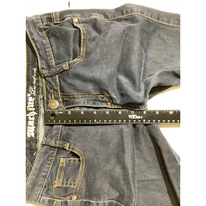 Machine Skinny Jeans Dark Denim Blue Kids Size 11 — Stretch, Casual, Everyday
