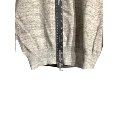 J.Crew Crew Neck Sweater Gray, Men’s Size XL — Classic, Casual, Minimalist