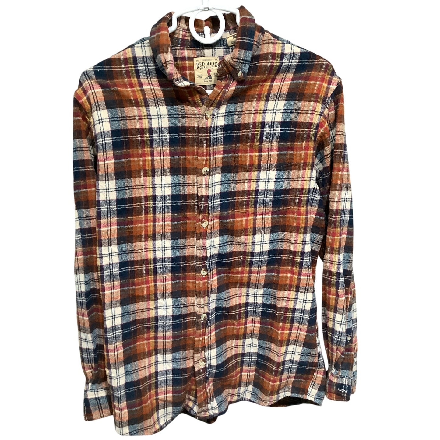 RedHead Brand Co. Plaid Flannel Shirt Size Medium - Rustic, Classic, Workwear