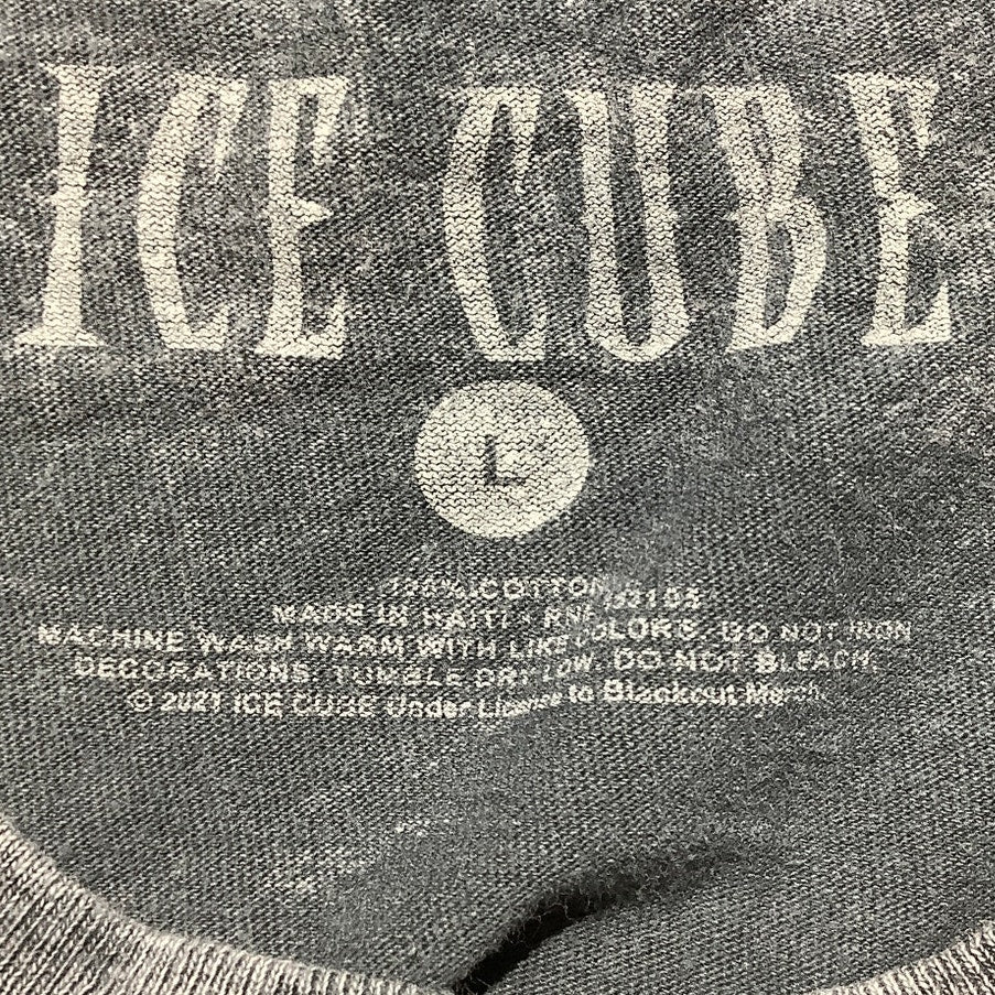 Ice Cube Graphic T-Shirt Men’s Size Large – Vintage Wash, Iconic, Streetwear