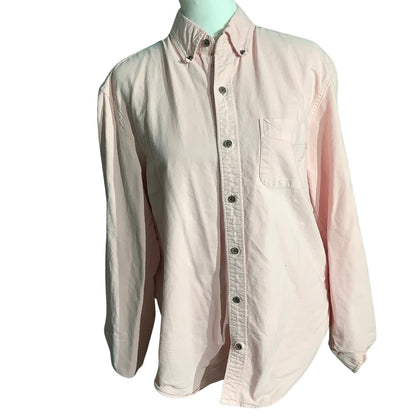 J.Crew Light Pink Slim Untucked Shirt Men’s M — Preppy, Coastal, Classic