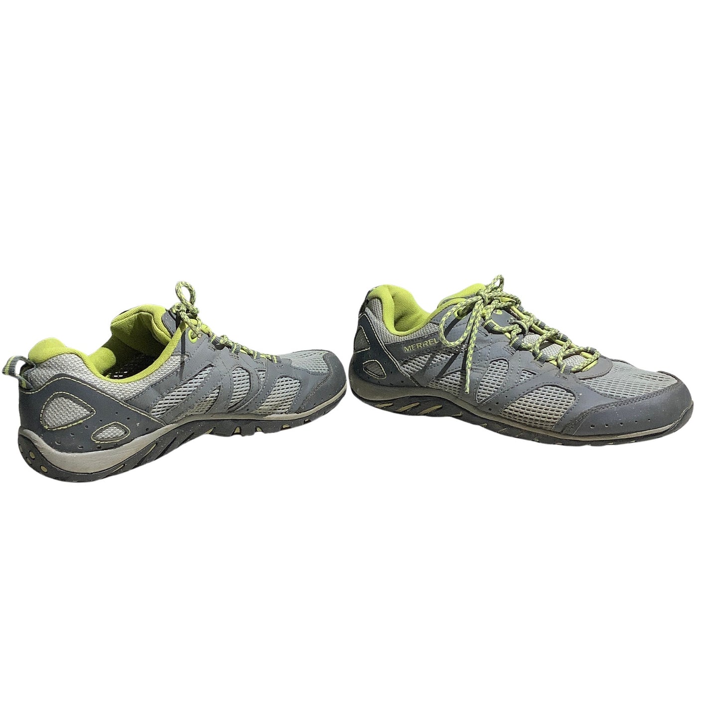 Merrell Gray Green Hiking Trail Shoes Men’s 9 — Outdoor, Trail, Lightweight