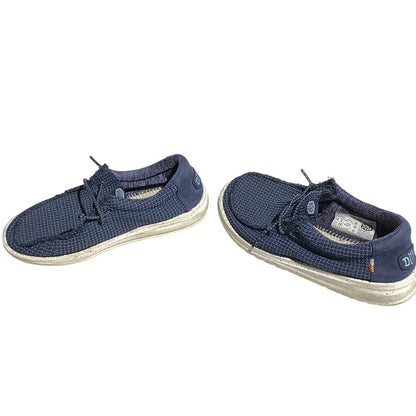 Hey Dude Child Size 2 — Navy, Slip-On, Sport Mesh