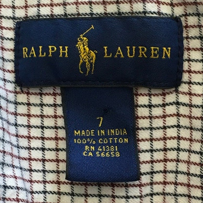Ralph Lauren Boys' Dress Shirt Size 7- Preppy, Classic, Formal