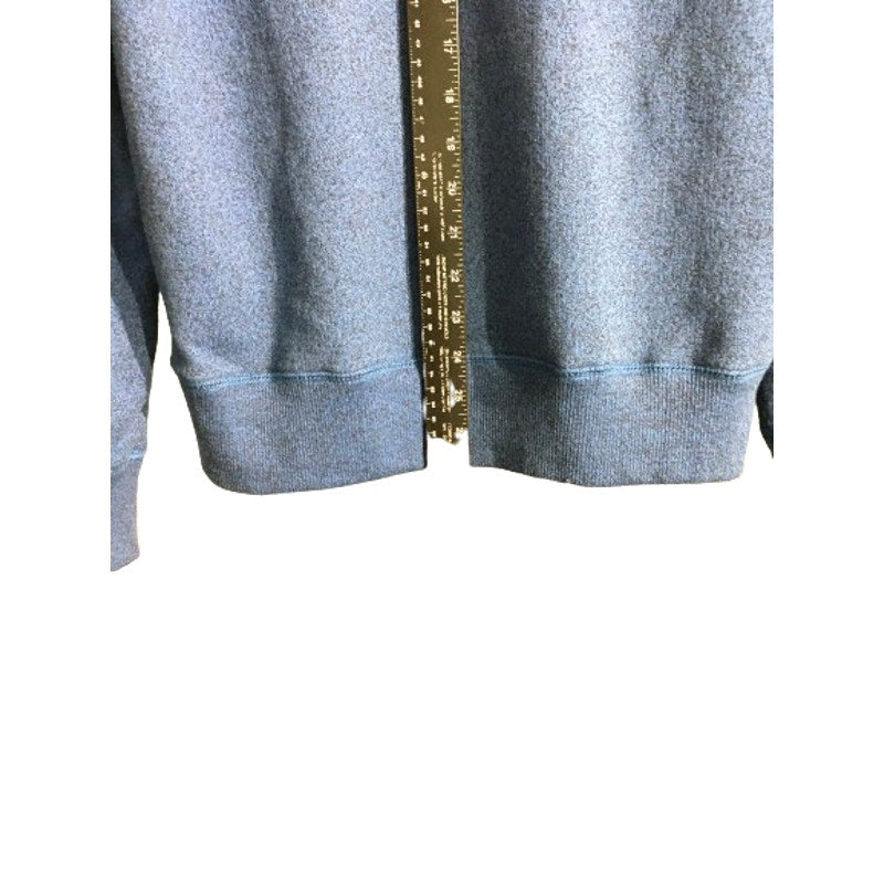 Roots Light Blue 1/4 Zip Pullover Size S – Athleisure, Minimalist, Cozy